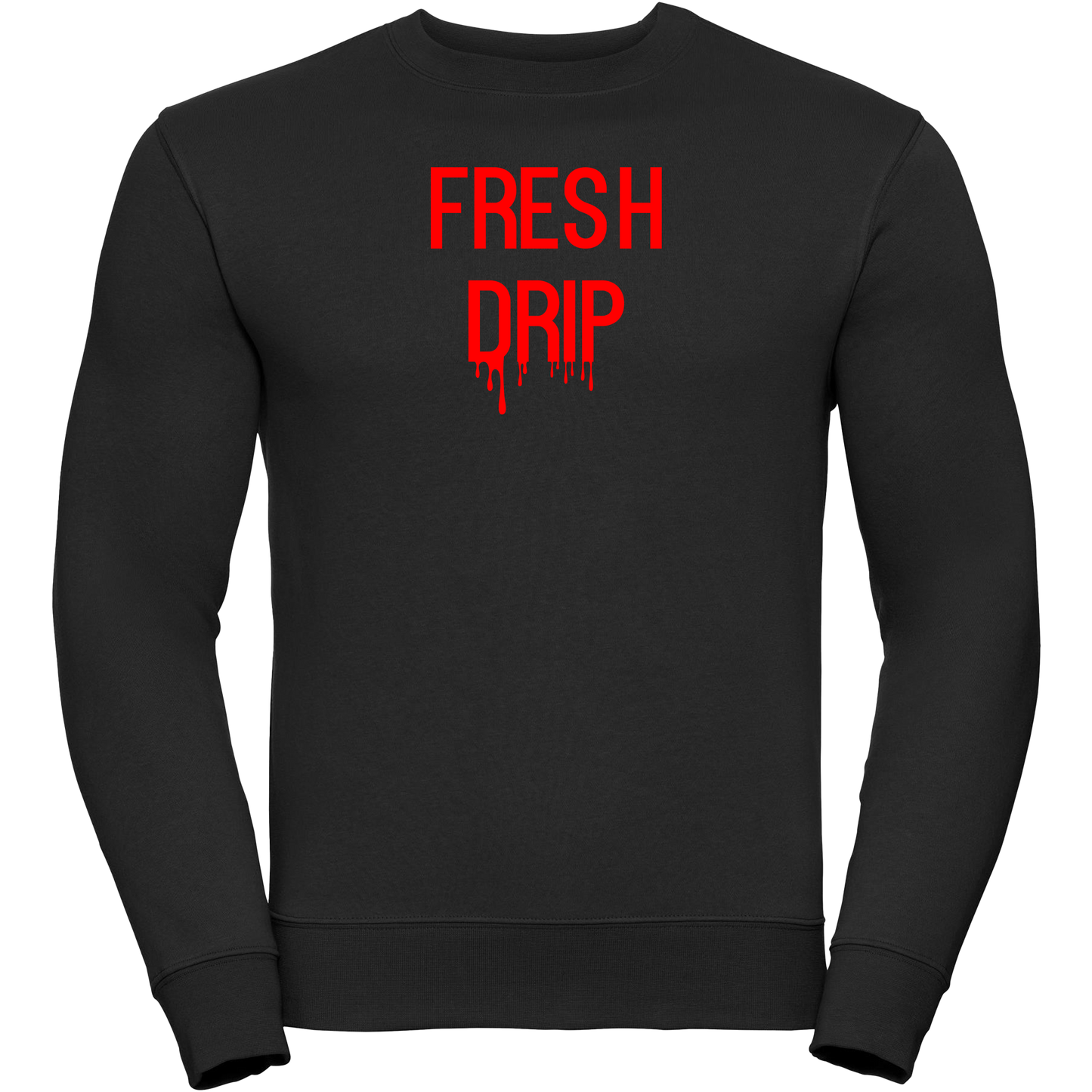 Fresh Drip - Lion Sweatshirt Black