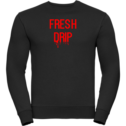 Fresh Drip - Lion Sweatshirt Black