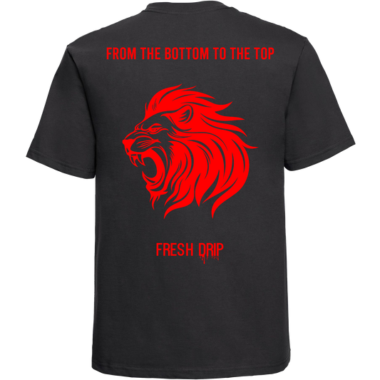 Fresh Drip - Lion T-Shirt Black