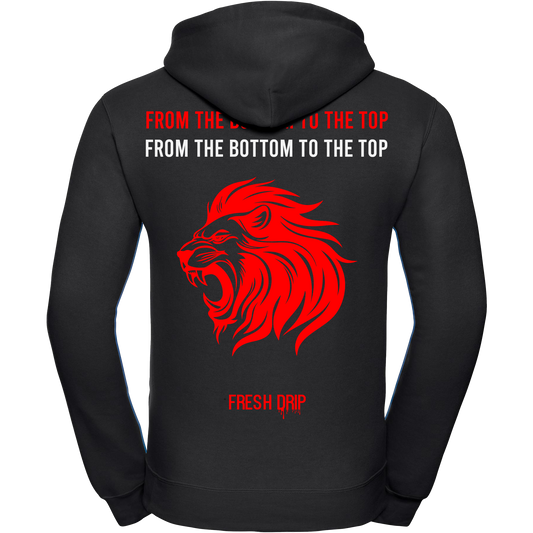 Fresh Drip - Lion Hoodie Black